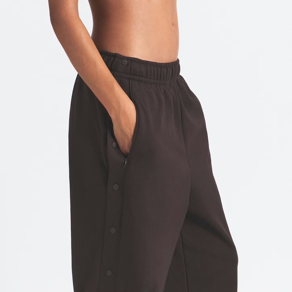 SKIMS Dark Brown Track Pants